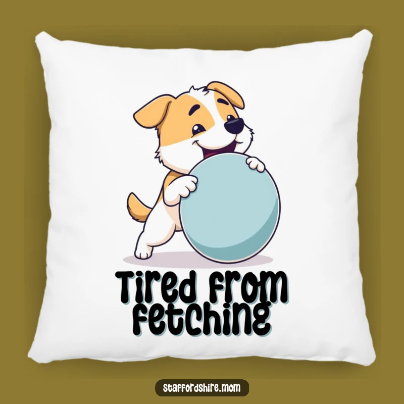 Funny Dog Pillow: Strong Pup Fetching Toy, Comfy & Joyful