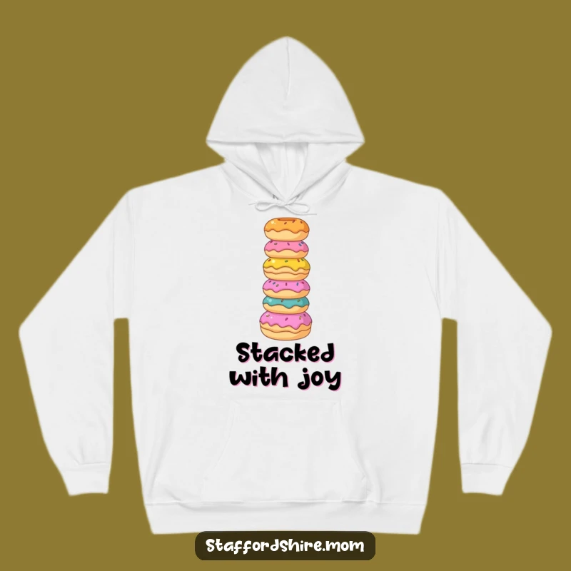 Cozy Funny Staffordshire Donut Hoodie: Sweet Comfort and Style